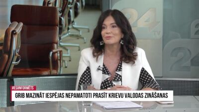 Ramona Petraviča: Es neietu un neuzrunātu vēlētājus citās valodās