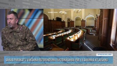 Valts Ernštreits: Ļoti labi redzama politiska vēlme pamatīgi sašūpot Latviju