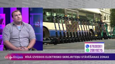 Elektrisko skejriteņu stāvēšanas zonu ieviešanas plāns Rīgā