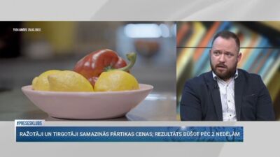 Mārtiņš Trons par memorandu pārtikas cenu samazināšanai