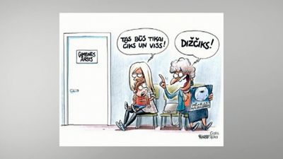 Karikatūru apskats: Čiks un viss!