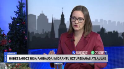 Robežsardze Rīgā pārbauda imigrantu uzturēšanās atļaujas