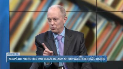 Streips: Haoss Amerikas politikā neko labu nenozīmē mums, Ukrainai, Gazai