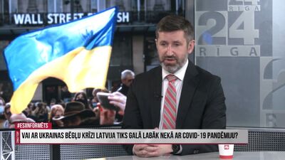 Vjačeslavs Dombrovskis par Ukrainas kara bēgļiem Latvijā