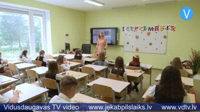 Zinību dienā Līvānu 1. vidusskolā runā arī par gaidāmajām pārmaiņām