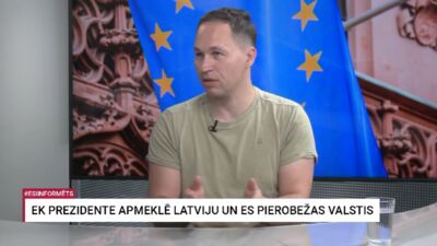 Kāds ir EK priekšsēdētājas vizītes politiskais vēstījums?
