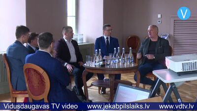 Jēkabpilī diskutē par Ukrainā notiekošā kara ietekmi uz Latvijas uzņēmējdarbību
