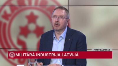 Bergs par militāro industriju Latvijā: Pa gadu ir izdarīts milzīgi daudz