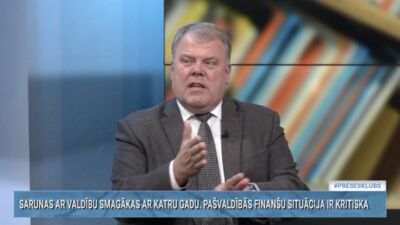 Gints Kaminskis par kritisko pašvaldību finanšu situāciju