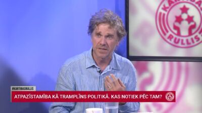Olte: Tavu dzīvi neērtu padara nevis ienaidnieks, bet tas, kas liek tev pilnveidoties