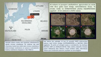 Kaļiņingradā top milzīga radioizlūkošanas stacija
