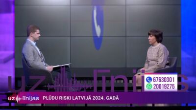 Plūdu riski Latvijā 2024. gadā