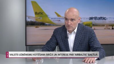 Valsts uzņēmumu kotēšana biržā un interese par "airBaltic" Baltijā