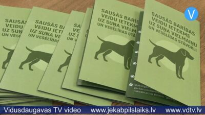 Jēkabpils jaunieši atklāj satraucošus faktus par suņu barošanas paradumiem