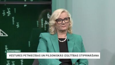 Zanda Rubene: Būtiska kvalitāte, lai pilnveidotos pilsoniskuma apziņa, ir iniciatīva