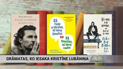 Grāmatas, ko iesaka Kristīne Lubāniņa