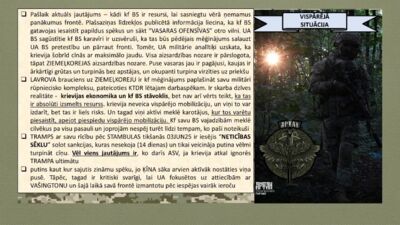 Jānis Slaidiņš stāsta par Krievijas mēģinājumu paplašināt savu militāri rūpniecisko kompleksu