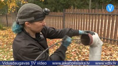 Skrīverieti Līgu Ondzuli nebaida ne augstums, ne netīrība