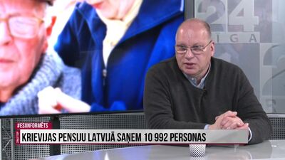Ritvars Jansons: Ir uztraukums par Latvijas pilsoņiem, kuri saņem pensiju no Krievijas