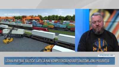 Ļūmanis par "Rail Baltica": Vai tiešām neviens nenoraus stopkrānu?