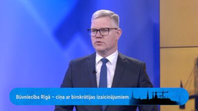 Ķirsis: Būvniecības process ir ļoti plašs, un procedūru uzlabošana ir nebeidzamais stāsts
