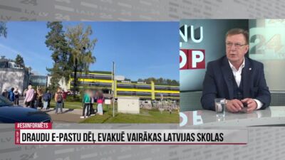 Māra Kučinska komentārs par draudu e-pastiem Latvijas skolām