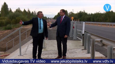 Satiksmes ministrs izzina aktuālās problēmas Jēkabpils novadā