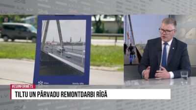 Tiltu un pārvadu remontdarbi Rīgā