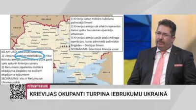 Rajevs: Lai ukraiņi uzvarētu, viņiem ir jāveic mobilizācija