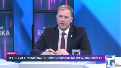 Ekonomikas ministrs par TET un LMT apvienošanas jautājumu