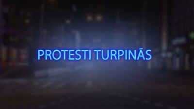 Tvitersāga: Protesti turpinās