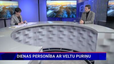 23.01.2024 Dienas personība ar Veltu Puriņu