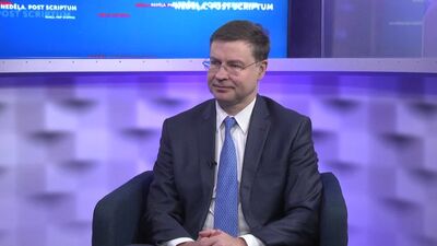 Valdis Dombrovskis: EK rekomendē, ka šajā periodā ir pakāpeniski jāmazina budžeta deficīts