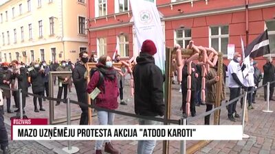 Speciālizlaidums: Mazo uzņēmēju protesta akcija "Atdod karoti"