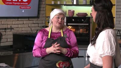 Ilze Briede salīdzina latviešu un ukraiņu virtuves īpatnības