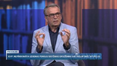 Andris Baltacis par izdienas pensiju sistēmas grozīšanu
