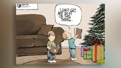 Amizanti: Mūsdienu Ziemassvētku problēmas atainotas karikatūrās!