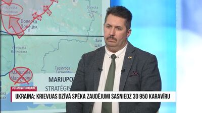 Rajevs: Šajā karā pie esošā spēku samēra resursi drīzāk izsīks Krievijai nevis Ukrainai