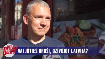 Vai jūties droši, dzīvojot Latvijā?