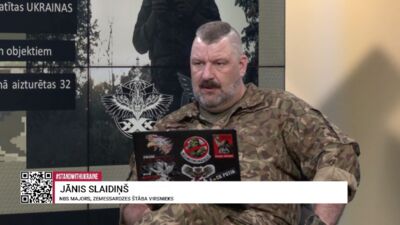 Slaidiņš: Krievija šobrīd nevar izkļūt no kara