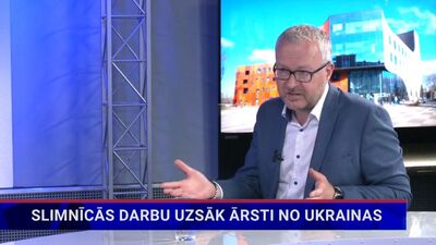 Slimnīcās darbu uzsāk ārsti no Ukrainas