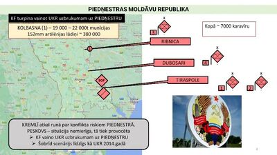 Situācija Piedņestrā ir saspringta