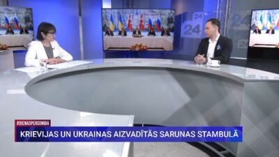 Krievijas un Ukrainas aizvadītās sarunas Stambulā