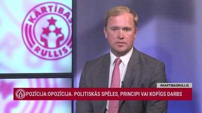 Viktors Valainis: Politiskai partijai nonākt opozīcijā nav traģēdija