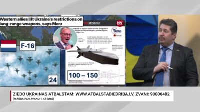 Igors Rajevs par "Taurus" raķetēm un "F-16" lidmašīnām