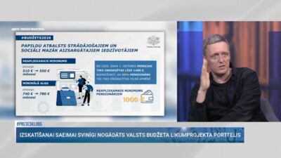 Jaunups: Pēc būtības nav iespējams izveidot vājāku budžetu par šo