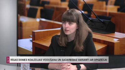 Panteļējeva: Tiekoties pie kopīga galda, mēs piedāvājām modeli, kurā Viesturs Kleinbergs ir mērs