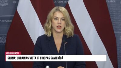 Evika Siliņa: Stiprāka Eiropa nozīmē arī stiprāku Latviju