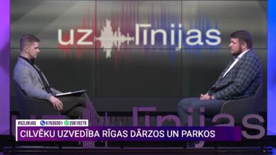 Cilvēku negantā uzvedība Rīgas dārzos un parkos