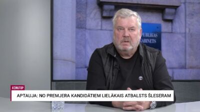 Urbanovičs: Citi premjera amata kandidāti nosaukti, lai Šlesera kungam nebūtu vientuļi